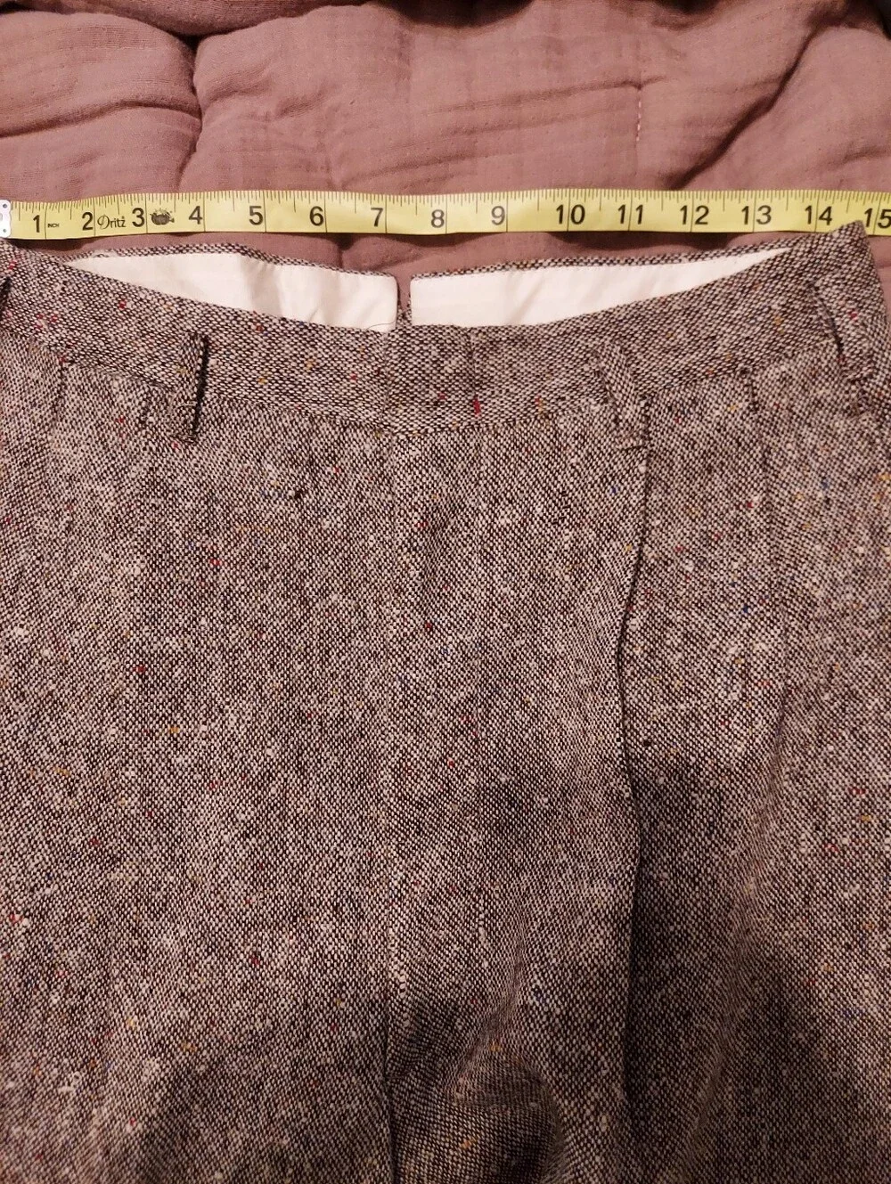 Vintage Donegal Tweed Trousers